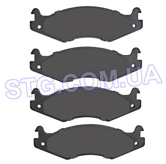 Картинка Колодки гальмівні DYNAMIC FRICTION 1214065100