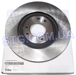Картинка Диск гальмівний TRIBO 2530015670893TP