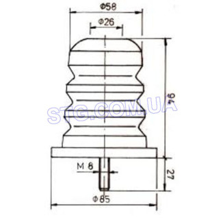 Картинка Відбійник MARKET (OEM) 4684756CR