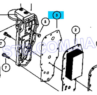 Картинка Прокладка CHRYSLER 4882997