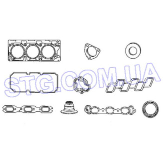 Картинка Комплект прокладок верхній CHRYSLER 5139560AG