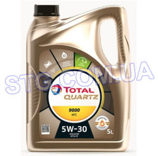 Картинка Моторна олива TOTAL 5W30-Q9000-NFC-5L