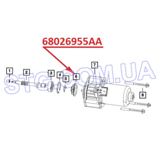 Картинка Сальник CHRYSLER 68026955AA