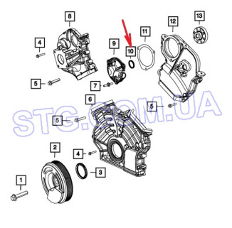 Картинка Сальник CHRYSLER 68147515AA