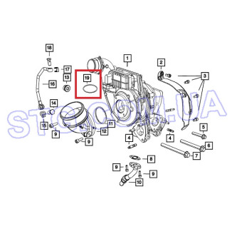 Картинка Сальник CHRYSLER 68510497AA