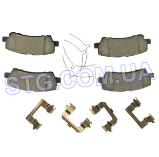 Картинка Колодки гальмівні MOTORCRAFT BRF1864