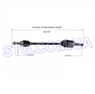 Картинка Напіввісь задня SURTRACK FD8337