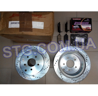 Картинка Диск гальмівний FREE AFTERMARKET JBR981XL-XR+16-905