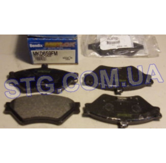 Картинка Колодки гальмівні BENDIX MKD659FM