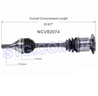 Картинка Напіввісь передня GSP NCV82074