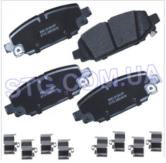 Картинка Колодки гальмівні BENDIX SBC2172
