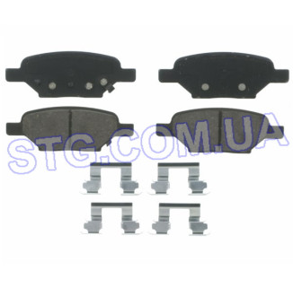 Картинка Колодки гальмівні WAGNER ZD1033A